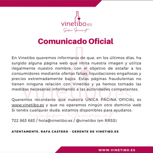 COMUNICADO OFICIAL - ESTAFAS PÁGINAS WEB FRAUDULENTAS