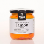 Pimientos rellenos de Jamón ibérico - Lukan