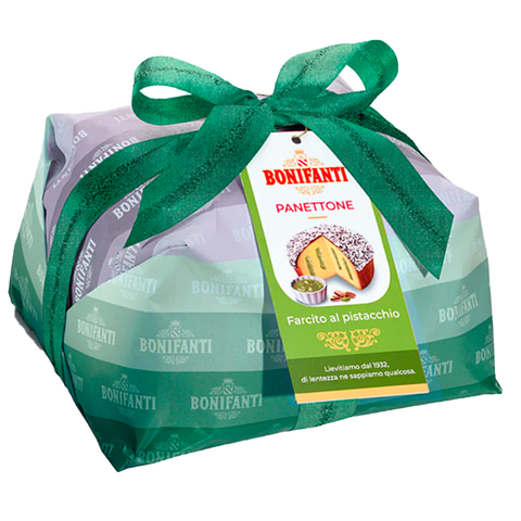 Panettone Farcito al Pistacchio 850g - Bonifanti